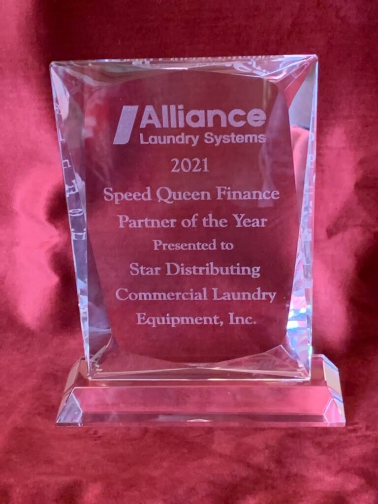 Star Distributing Wins Speed Queen's Finance Partner Of They Year